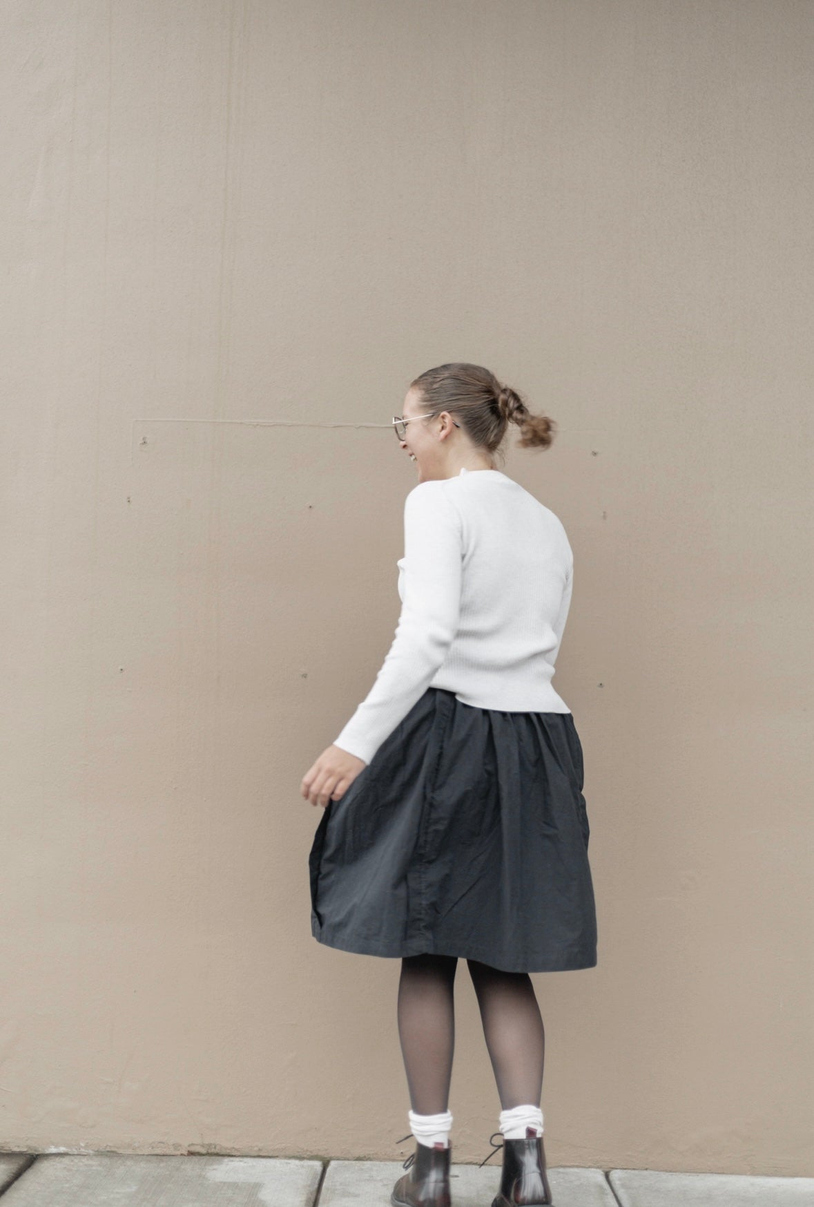 The Basic A Line skirt